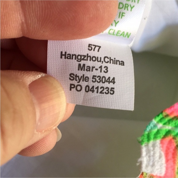 Lilly Pulitzer Rana SAND BAR BLUE Splish Neon Green Lace Dress - Picture 8 of 10